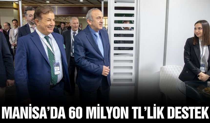 Manisa sanayisine 60 milyon TL'lik UR-GE desteği