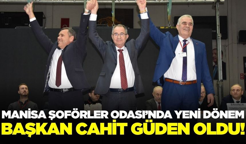 Manisa Şoförler Odası’nda Değişim Rüzgarı: Yeni Başkan Cahit Güden!
