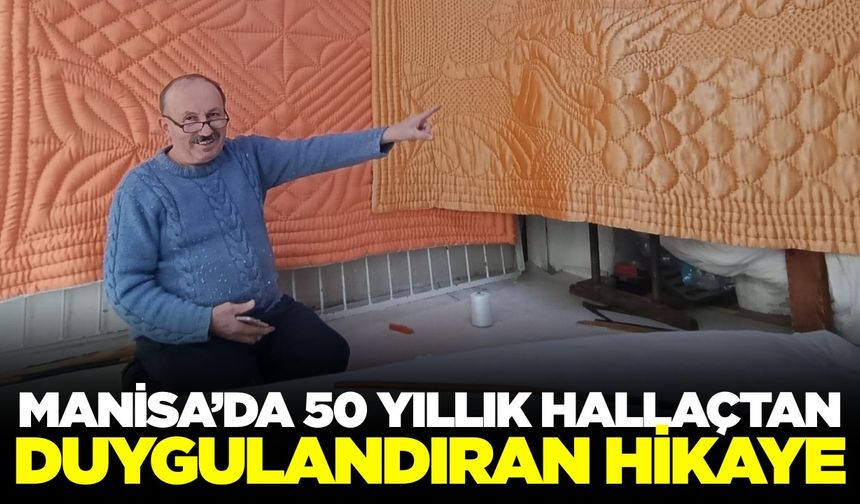 Manisa'nın 50 yıllık ustası gençlere örnek oluyor