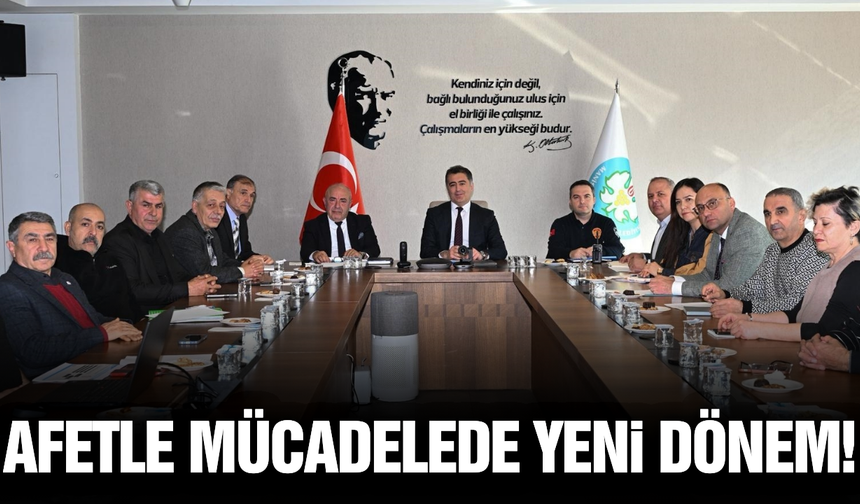 Manisa’da “Mahalle Afet Gönüllüleri” projesi hayata geçiyor