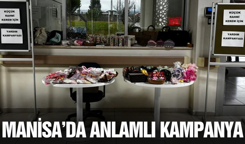 Manisa'da örnek dayanışma