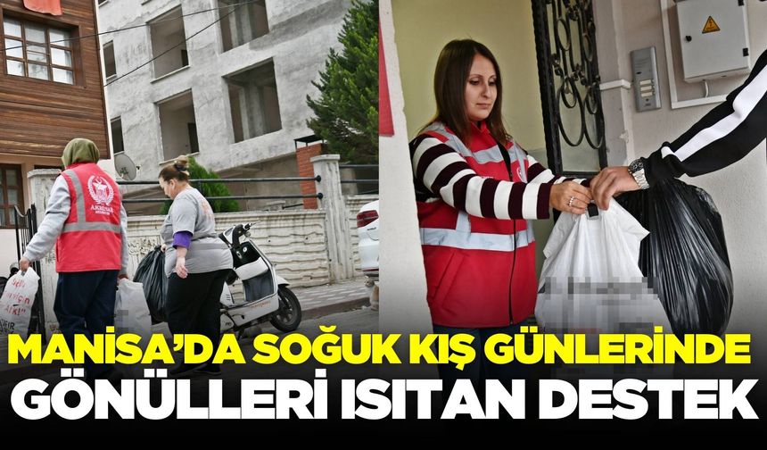 Manisa'da ihtiyaç sahibi vatandaşlara giyim desteği