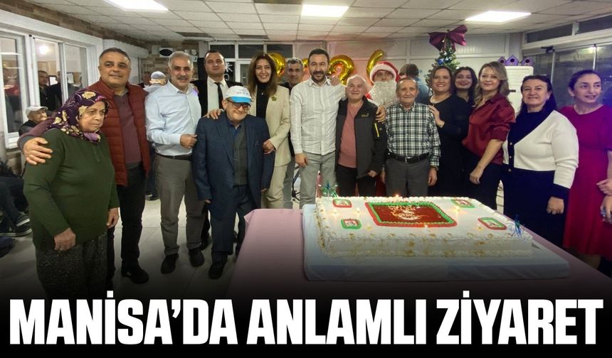 Manisa'da yaşlılar ve engelliler unutulmadı