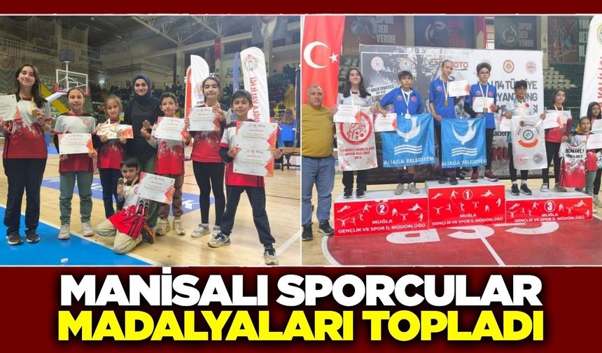 Manisalı sporcular önemli dereceler elde etti