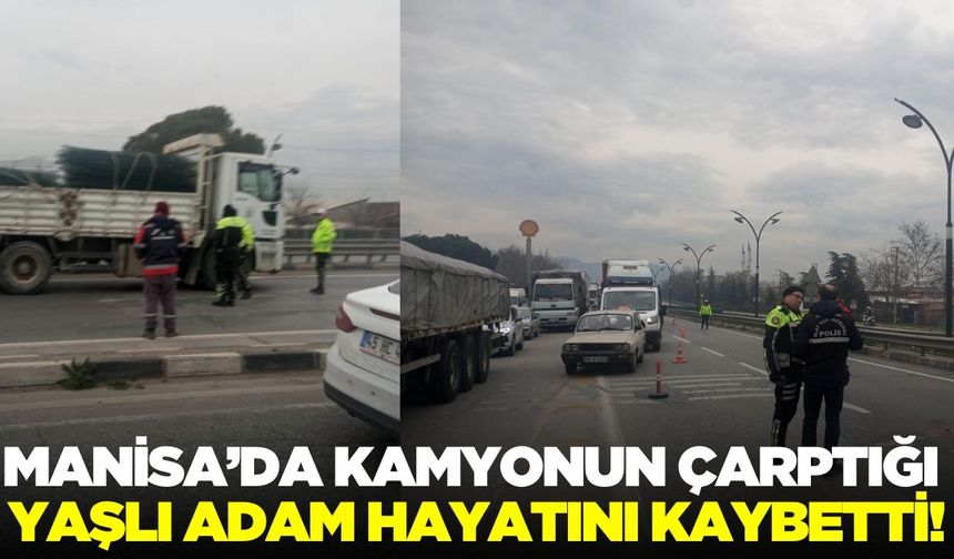 Salihli'de feci kaza: 1 ölü