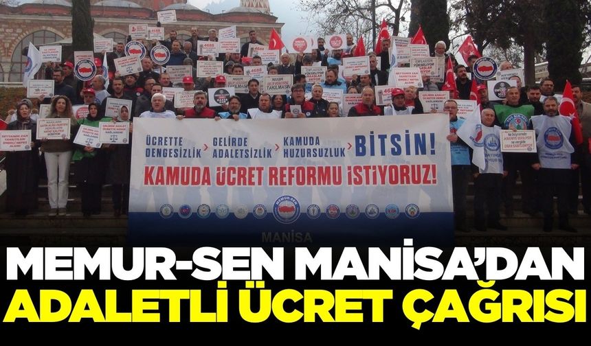 Memur-Sen Manisa’dan sert tepki: “Memur enflasyona eziliyor''