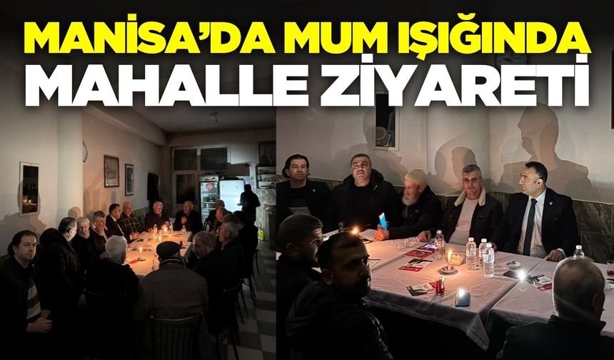 Başkan Şahin, Aşağıçobanisa ve Hamzabeyli sakinleriyle buluştu!