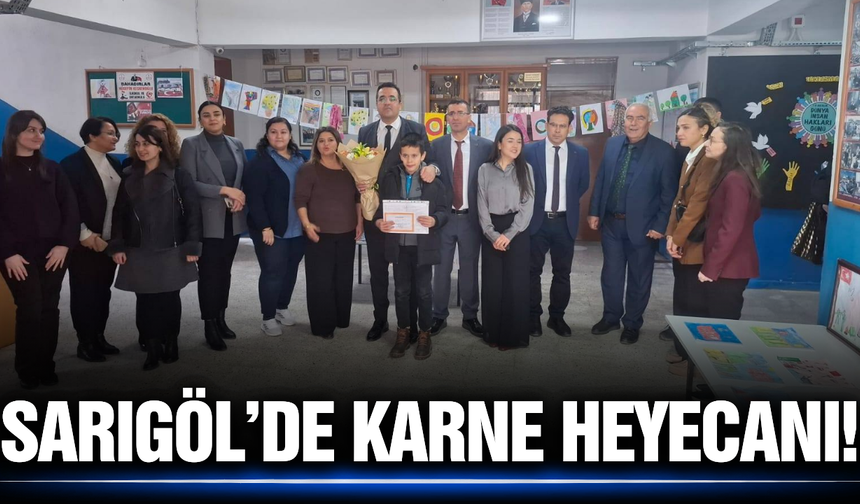 Sarıgöl'de 2025-2026 eğitim yılının ilk yarısı tamamlandı