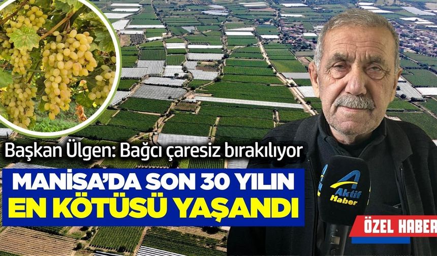 Sarıgöl'de Ziraat Odası Başkanı Ülgen'den yeni kredi kararına sert tepki