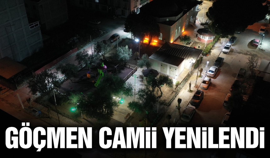 Saruhanlı'dan Göçmen Camii’ye modern dokunuş