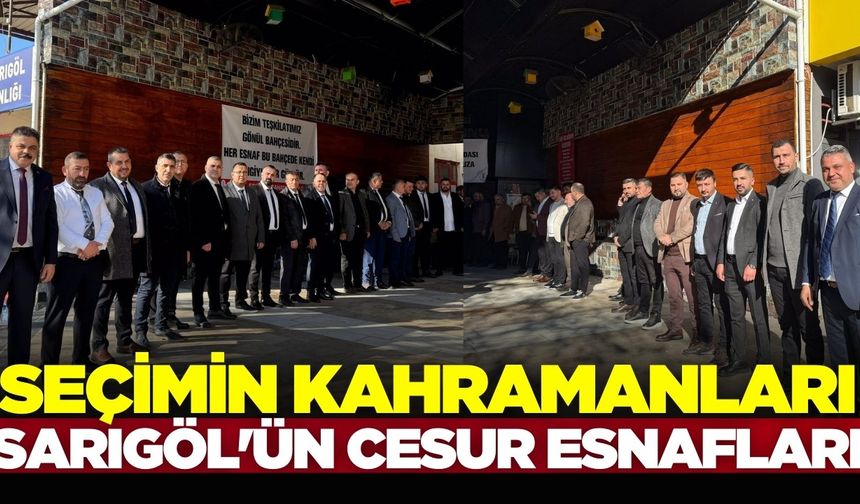 Seçimin Kahramanları: Sarıgöl 'ün Cesur Esnafları