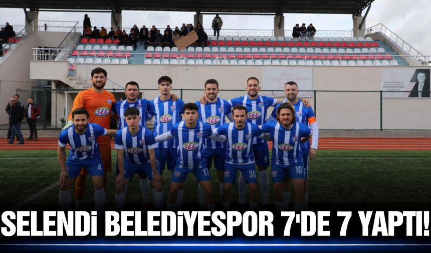 Selendi Belediyespor namağlup yoluna devam ediyor!