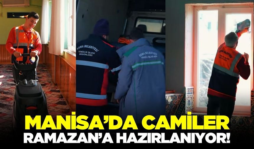 Manisa'da Ramazan Ayı öncesi hazırlık!