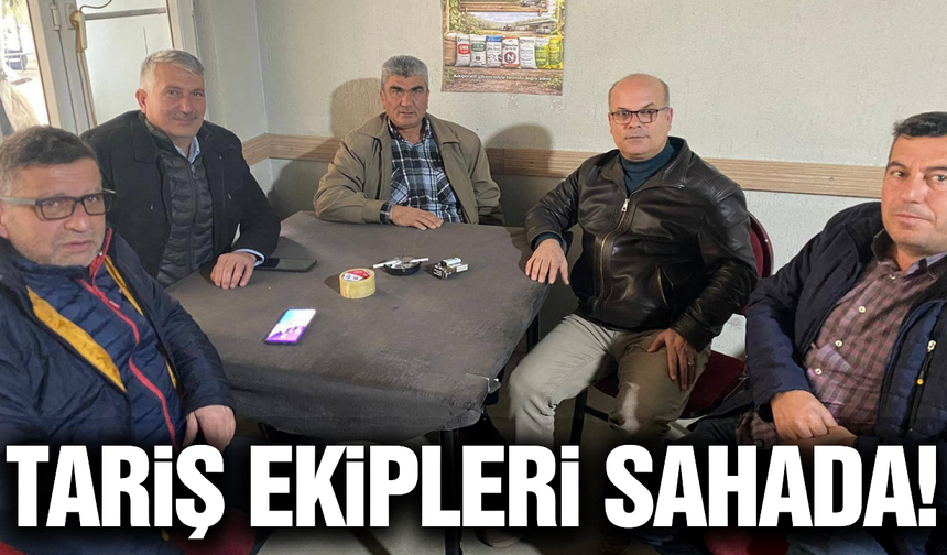 TARİŞ'ten üreticilere kış mesaisi!