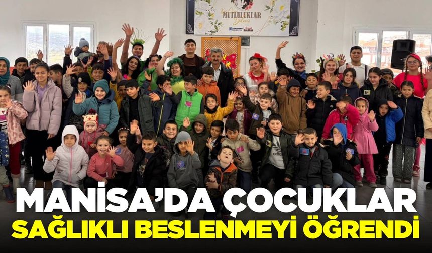 Manisa'da "Bizim Ayşe Abur Cubur Krallığı" çocuk tiyatrosuna yoğun ilgi