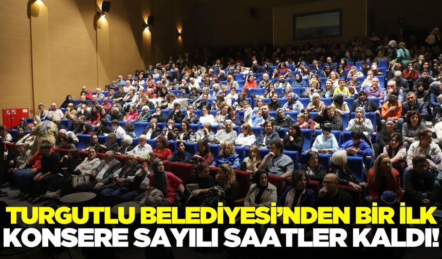 Turgutlu Belediyesi'nden bir ilk!