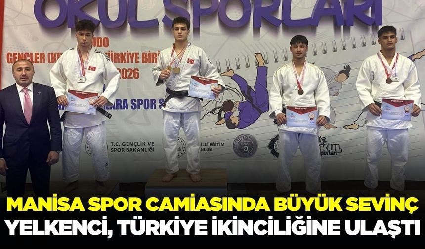 Manisa'nın gururu: Türkiye ikinciliğine ulaştı