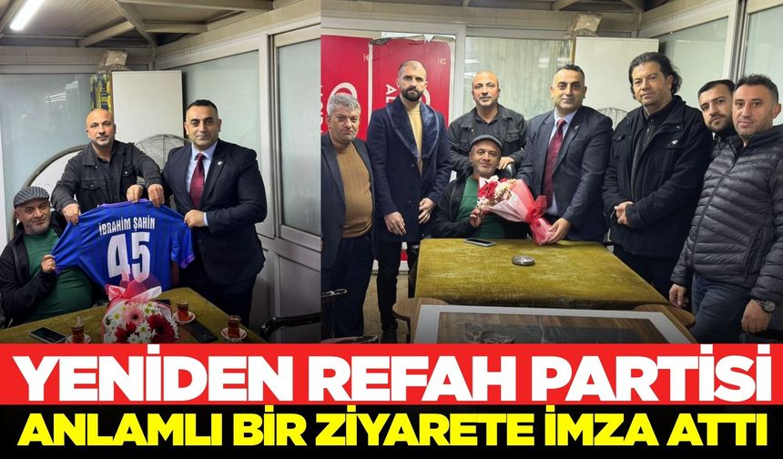Yeniden Refah Partisi Şehzadeler İlçe Teşkilatı, engelli vatandaşları unutmadı!