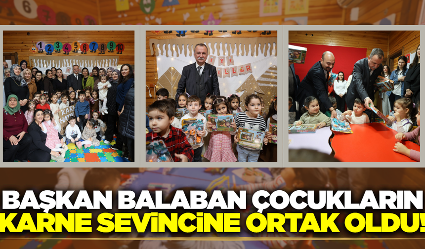 Yunusemre'de karne heyecanı!