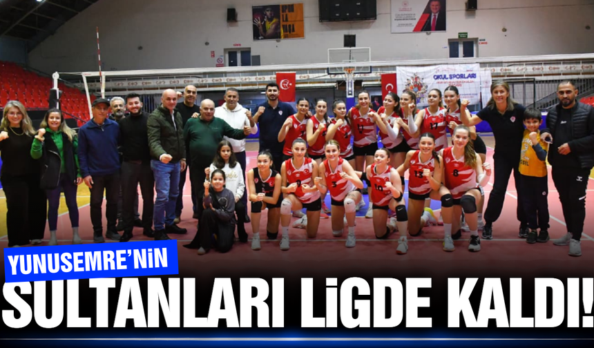 Yunusemre'nin genç sultanlarından büyük başarı!