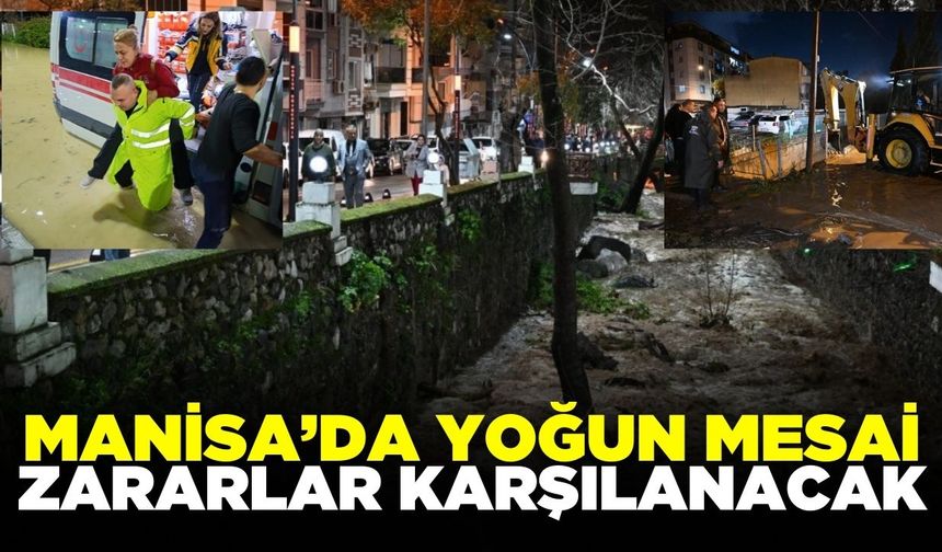 Büyükşehir ve MASKİ tüm gücüyle sahada