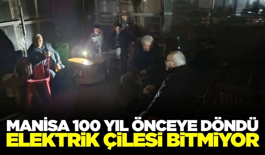 Manisa kırsalının bitmeyen elektrik çilesi