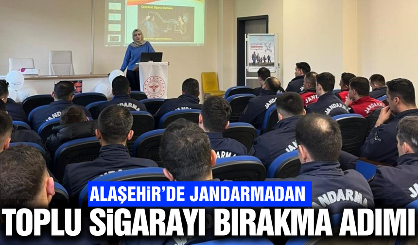 Alaşehir’de jandarmadan örnek karar!