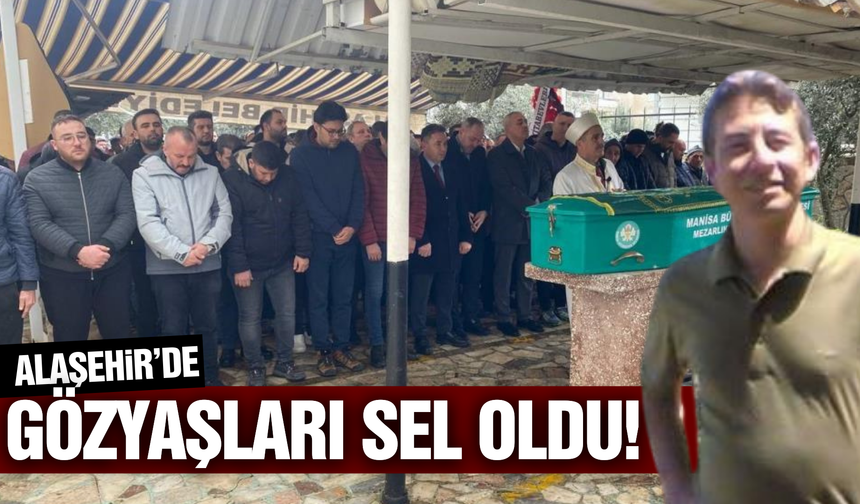 Alaşehirli öğretmene acı veda!