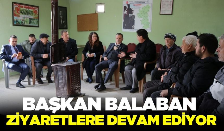 Başkan Balaban, Durasıllı Mahallesi sakinleriyle bir araya geldi