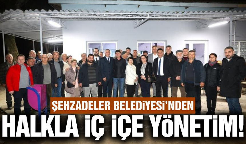 Başkan Şimşek, Veziroğlu ve Yeniköy sakinlerini dinledi