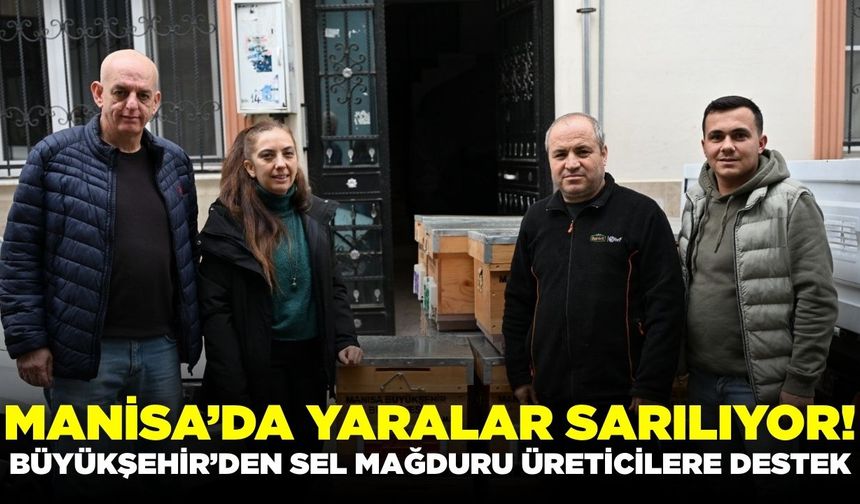 Büyükşehir’den sel mağduru üreticilere destek!