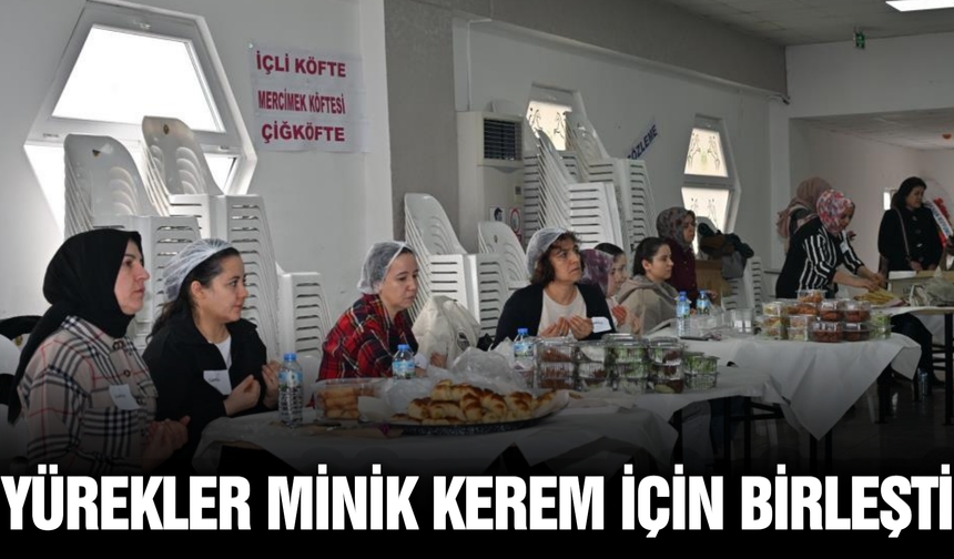 Demirci'de DMD hastası Rahmi Kerem için hayır etkinliği!