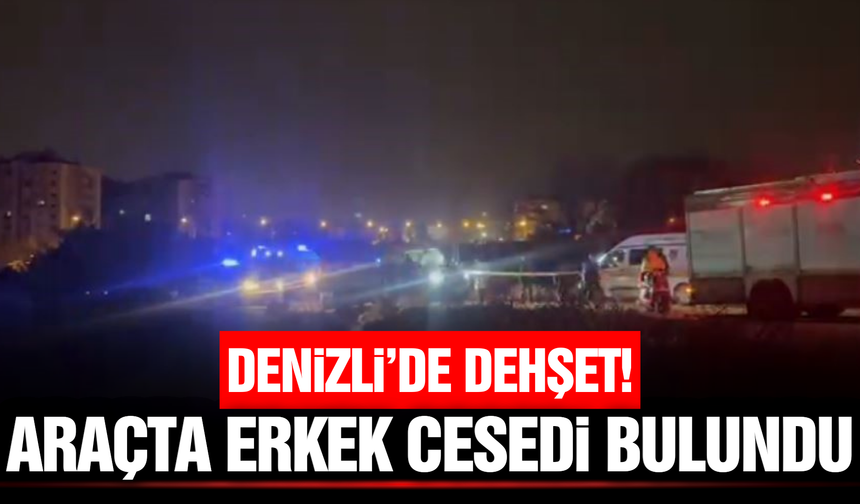 Kan donduran olay: Kamyonette erkek cesedi bulundu!