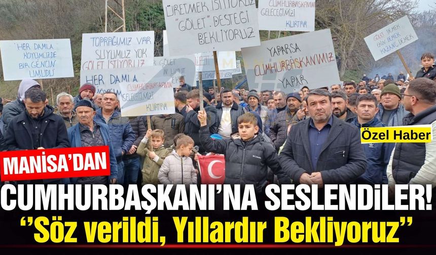 Manisa’da 20 Yıllık Gölet Bekleyişi: “2006’dan Beri Söz Veriliyor”