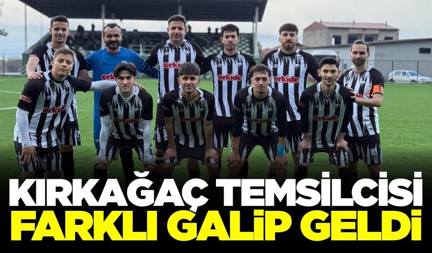 Kırkağaç Acar İdman Yurdu şov yaptı