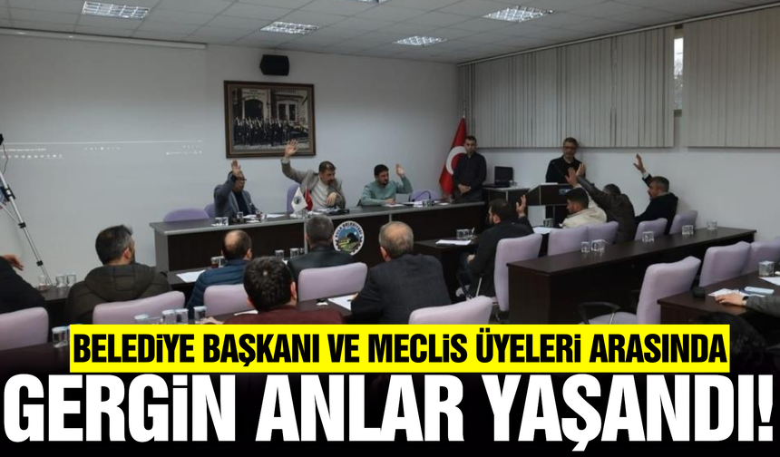 Kula Belediye Meclisi'nde onay çıkmadı!