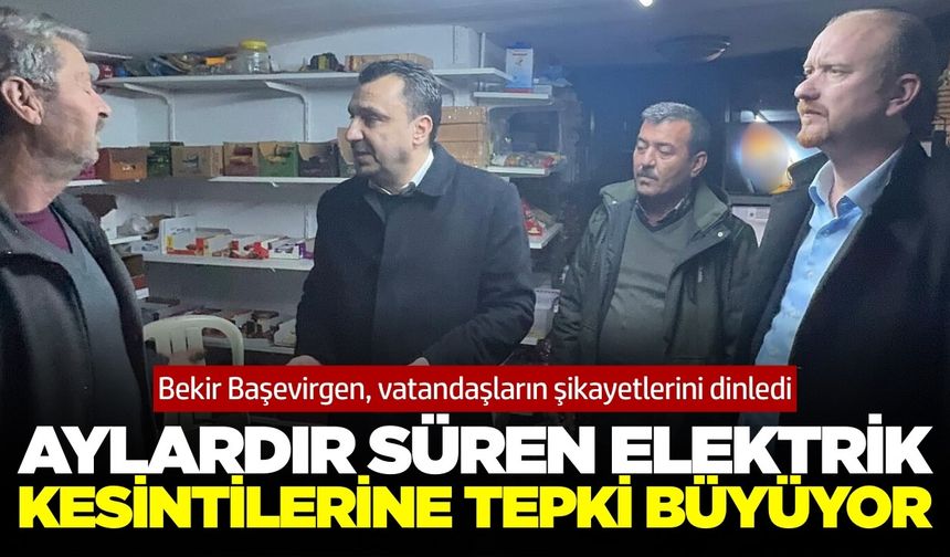 Manisa kırsalında bitmeyen elektrik kesintileri vatandaşı canından bezdirdi