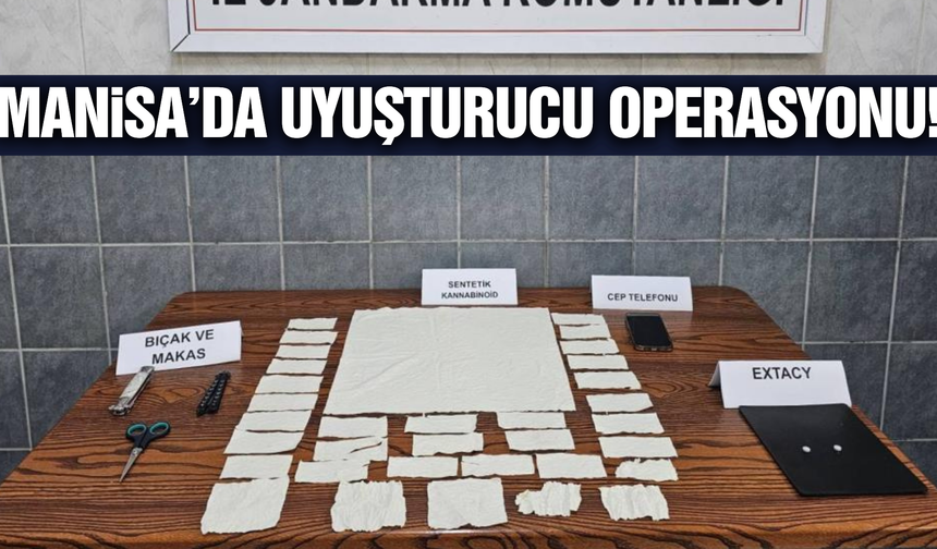 Manisa'da zehir taciri tutuklandı