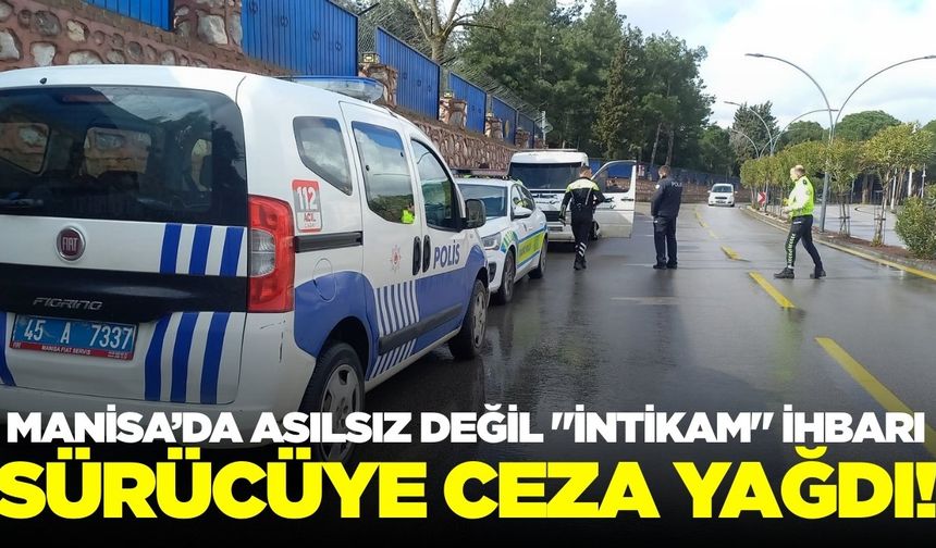 Manisa’da "Çalıntı Araç" Hareketliliği: Gerçek Sonradan Ortaya Çıktı!