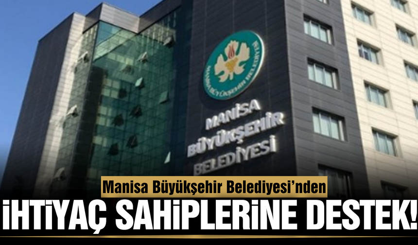 Manisa’da 'Askıda Fatura' dönemi!