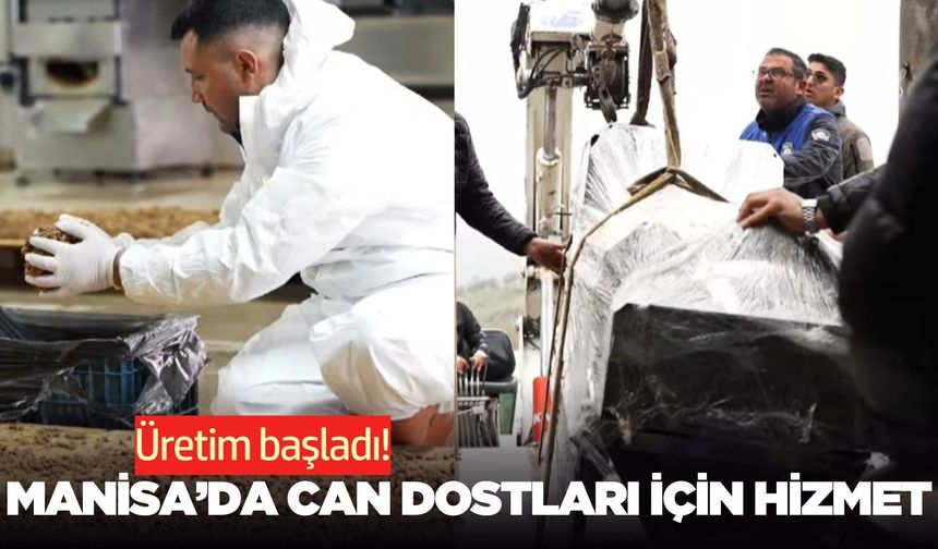 Manisa'da can dostları için bir hizmet daha!