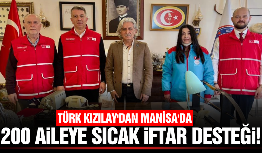 Manisa’da ihtiyaç sahiplerine ramazan desteği!