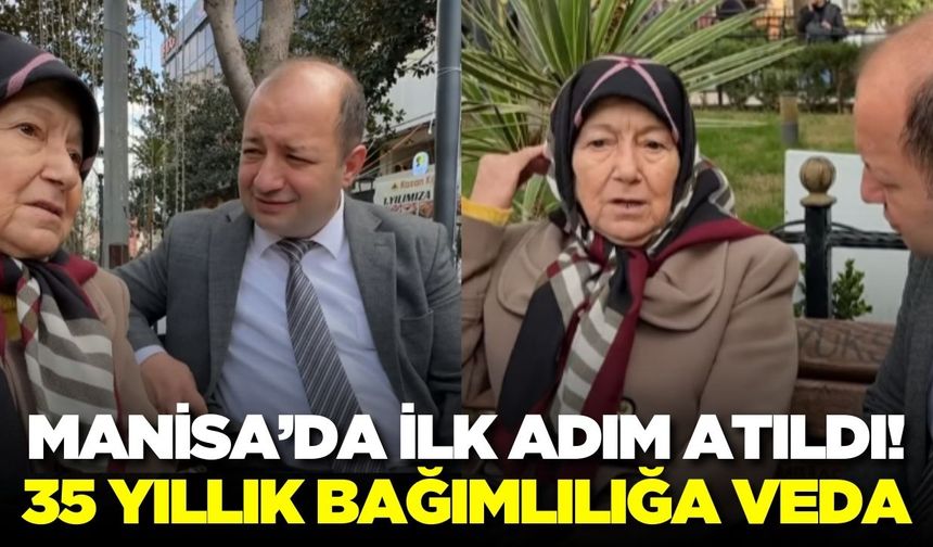 Manisa'da 35 yıllık bağımlılığa veda!