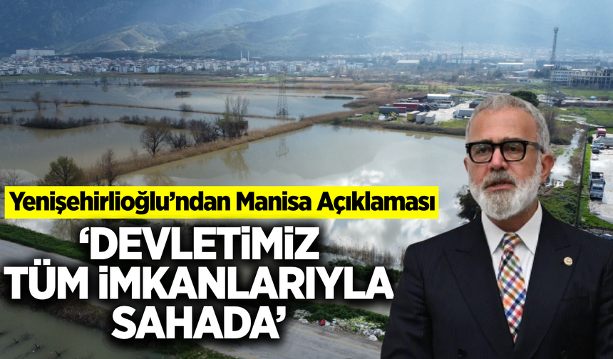Manisa’da Kuvvetli Yağışlara Karşı Tüm Kurumlar Teyakkuzda