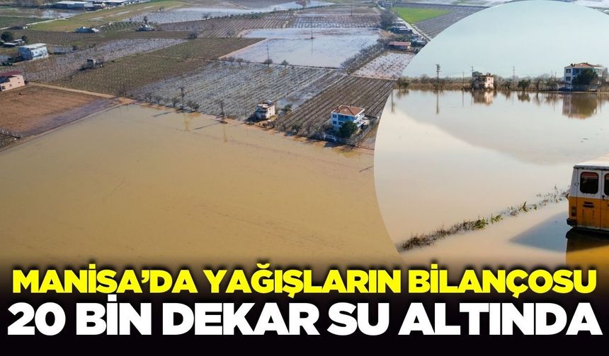 Manisa'da hasar tespit süreci devam ediyor