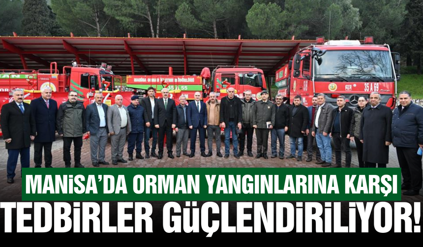 Manisa'da 'Yeşil Vatan' için seferberlik!