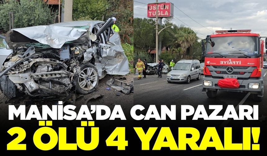 Manisa'daki zincirleme kazanın detayları belli oldu