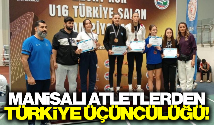 Manisalı genç atletler Bursa’dan bronz madalyalarla döndü