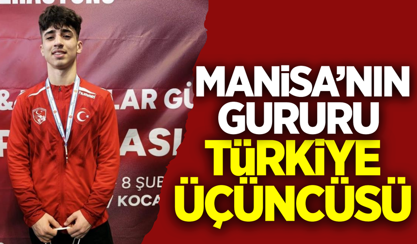 Manisa'nın gururu Yalçın'dan büyük başarı!