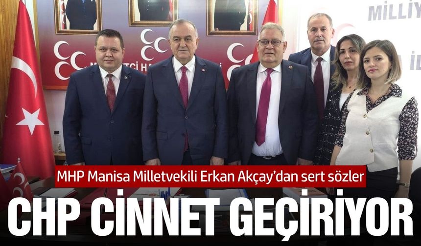 MHP’li Akçay’dan Soma’da CHP’ye sert eleştiriler